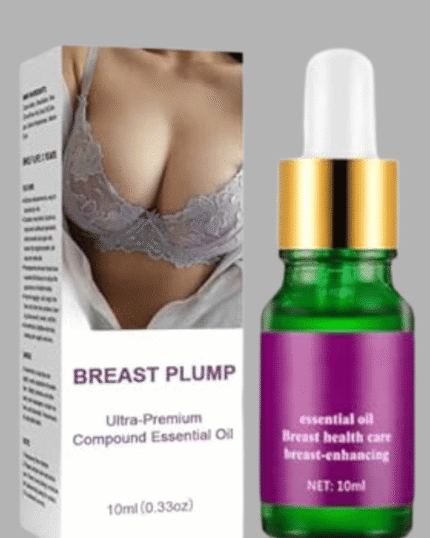 Breast Plump Essential Oil – Natural Breast Firming, Lifting & Volume Enhancing Oil for Women (10ml)