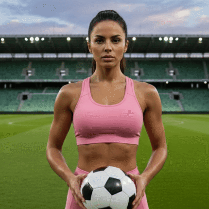 Women’s Football Sports Bra – High Impact Support Bra for Training & Matches