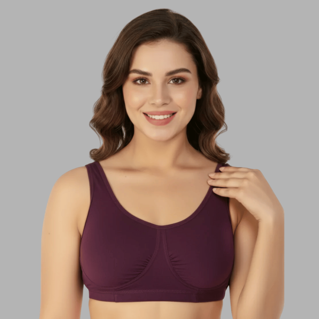 Wire-Free Nursing Bra – Ultra Soft Feeding Bra for Mothers