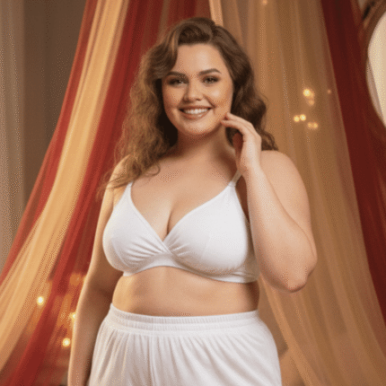 Premium Plus Size Bra – Soft Luxury Full Coverage Bra for Women