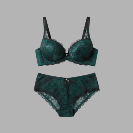 Luxury Lace Bridal Bra Panty Set – Romantic Wedding Innerwear for Brides