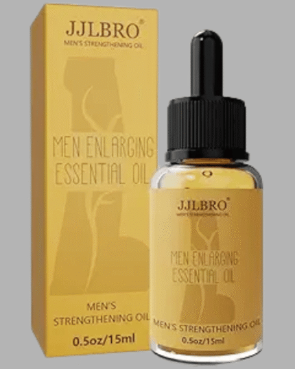 JJLBRO Men Enlarging & Strengthening Essential Oil (15ml) - Natural Vitality Formula